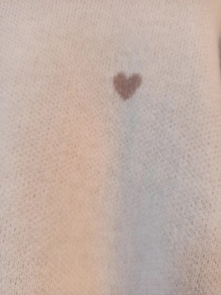 Jersey beige con corazones