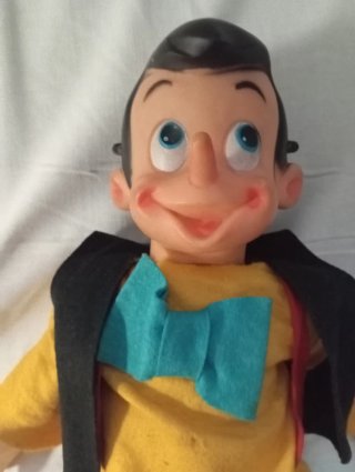 Figura Pinocho PVC Tipo Marionetaaños 70
