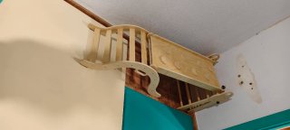 Estructura de juego de madera
