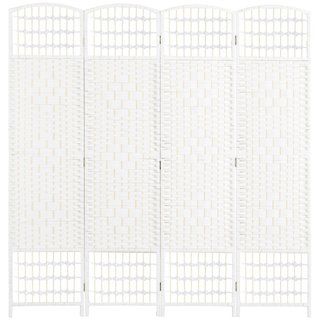 Biombo de 4 partes 160 x 170 cm Plegable separador