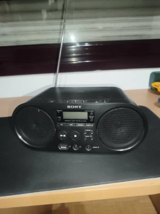 Radio Cassette Sony Negro