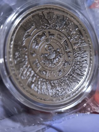 Plata 1/2 Onza Escudo de Aquiles