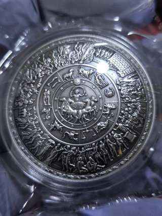 Plata 1/2 Onza Escudo de Aquiles