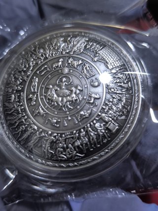 Plata 1/2 Onza Escudo de Aquiles