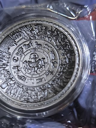 Plata 1/2 Onza Escudo de Aquiles