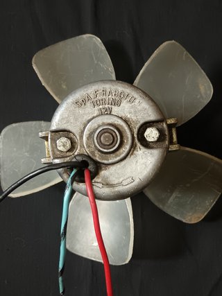 Motorino ventola auto epoca