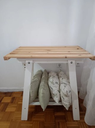Caballetes IKEA Blancos (2 unidades)