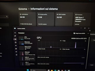 PC GAMING RYZEN 7 7800X3D, 32GB DDR5,1TB, RTX 5070