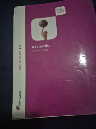 Geografía 2 Bachillerato