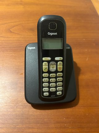 Teléfono Inalámbrico Gigaset AS300 Negro