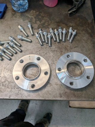 4 Separadores 5x120 BMW serie f