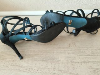 Sandalias de tacón Zara
