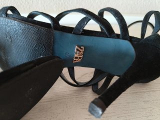 Sandalias de tacón Zara