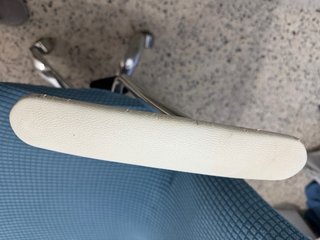 Silla de escritorio blanca