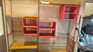 2 Estanterías Metálicas Profesionales Góndola