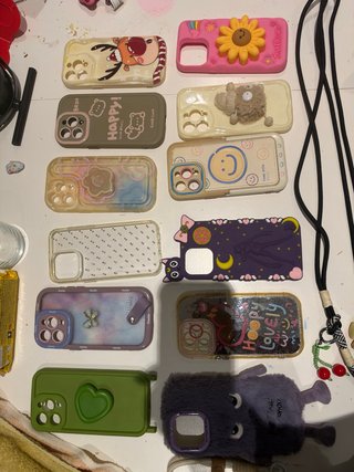 Lote 13 fundas iPhone 15 Pro Max