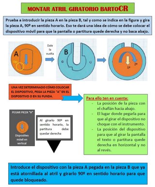 Atril para Tuba/Bombardino