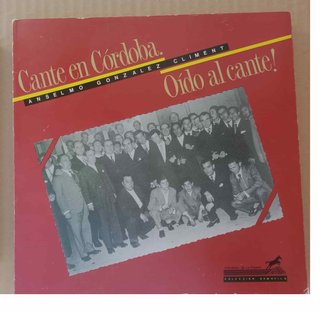 CANTE FLAMENCO - 2 LIBROS