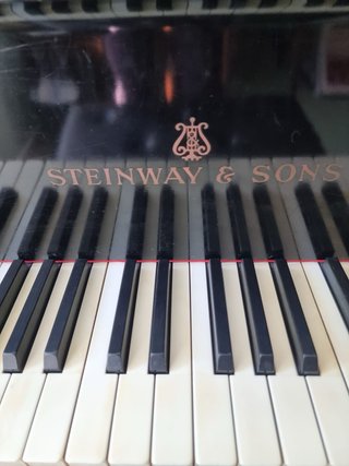 Piano de Cola Steinway & Sons Hamburg 1963
