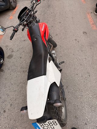 Derbi Senda 125 Baja Enduro Roja y Blanca
