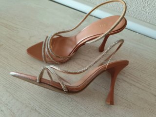 Sandalias Zara Brillantes Talla 38
