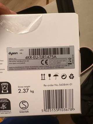 Dyson Airstrait Piastra Lisciante