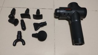 Pistola de masaje