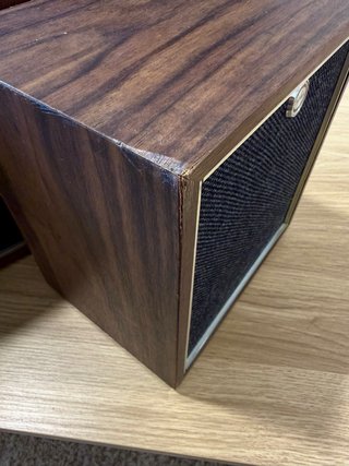 Pareja Altavoces Vintage Demon Madera