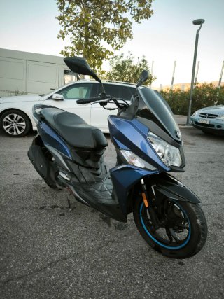 Moto Scooter Sym Jet 14 125cc Azul