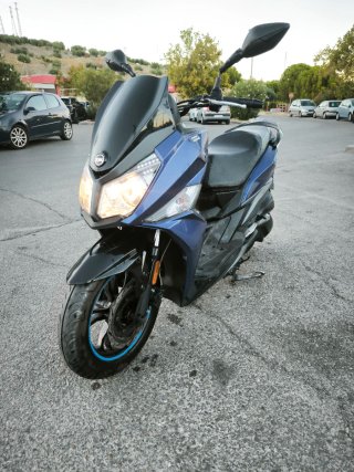 Moto Scooter Sym Jet 14 125cc Azul