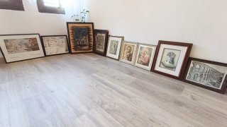 Lote de Cuadros Antiguos Religiosos