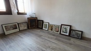 Lote de Cuadros Antiguos Religiosos