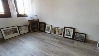 Lote de Cuadros Antiguos Religiosos