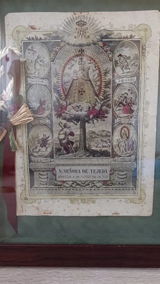 Cuadro Antiguo Nuestra Señora de Tejeda
