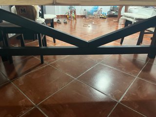 Mesa Comedor IKEA SKOGSTA Madera y Metal
