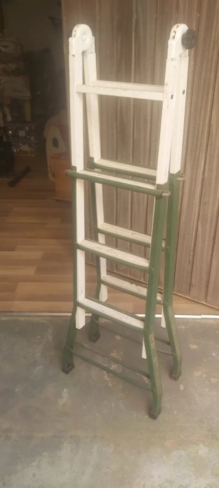 Escalera de jardín exterior