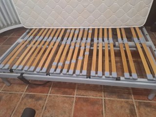 Cama elevable 120x180 con colchon