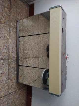 Mueble espejo baño vintage