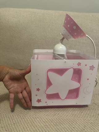 Lámpara infantil estrellas y luna