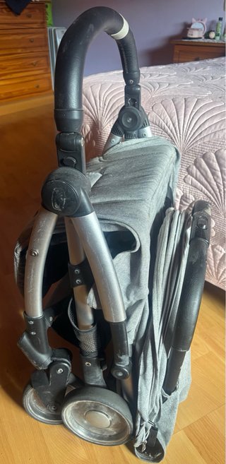 Silla de paseo gris