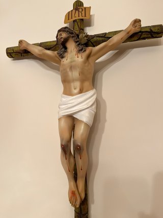 Crucifijo de pared INRI