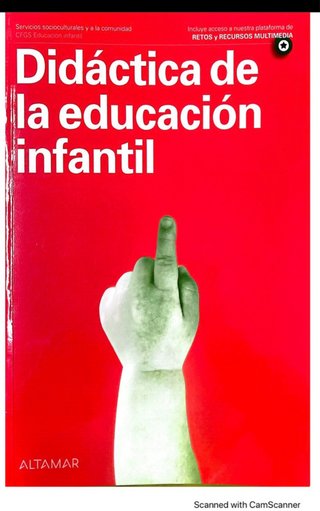 Libro Didáctica de la educación infatil