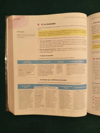 Economía 1.o Bachillerato