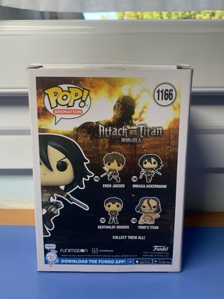 Funko Pop - Mikasa Ackermann (Attack on Titan)