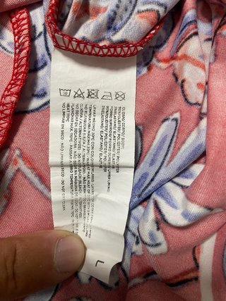 Bata fresquita señora estampado floral