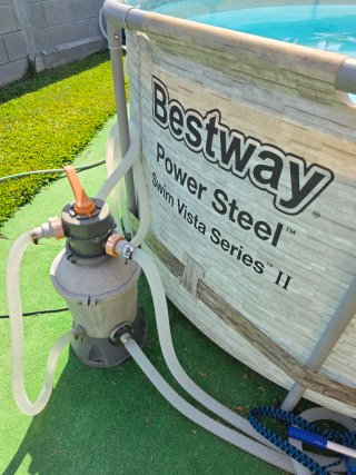 Piscina Bestway Power Steel Swim Vista II