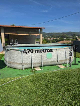Piscina Bestway Power Steel Swim Vista II