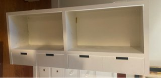 2 Estanterías Blancas El Osito Azul