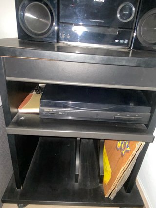 Mueble Hi-Fi Philips con CD y tocadiscos