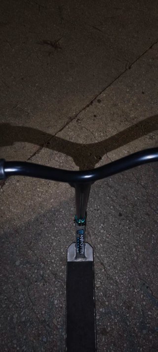 Patinete Freestyle Negro y Plateado